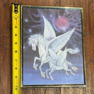 Mystical Pegasus Framed Art Print 10 x 8.25